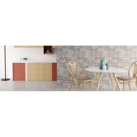 Πλακάκι Azteka 30x60 Γκρι Ματ Decor Patchwork