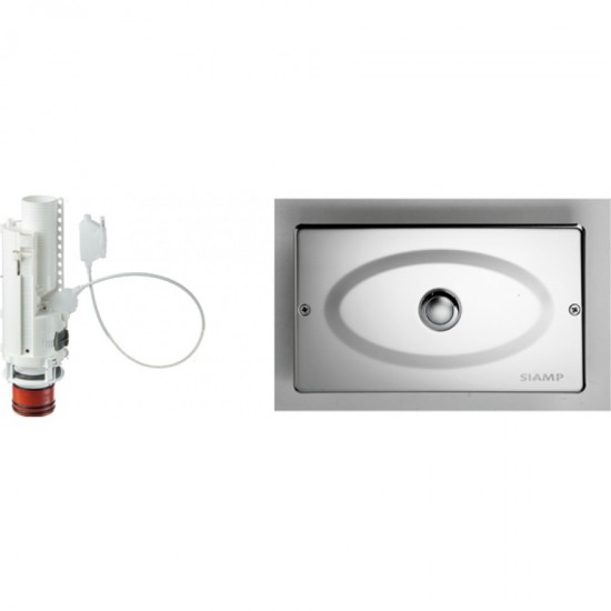 Πλακέτα Χειρισμού Siamp Universal 15012PK Inox Πλακέτα Χειρισμού Siamp Universal 15012PK Inox
