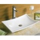Νιπτήρας Επικαθήμενος Πορσελάνης 56x41cm Gloria Suite New 11-8358 Λευκός Νιπτήρας Επικαθήμενος Πορσελάνης 56x41cm Gloria Suite New 11-8358 Λευκός