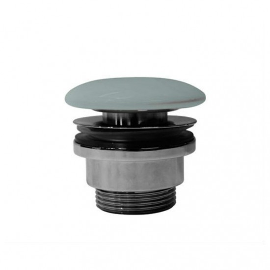 Βαλβίδα νιπτήρος ελεύθερης ροής με κεραμική τάπα GSI PVC-920 Ghiaccio 