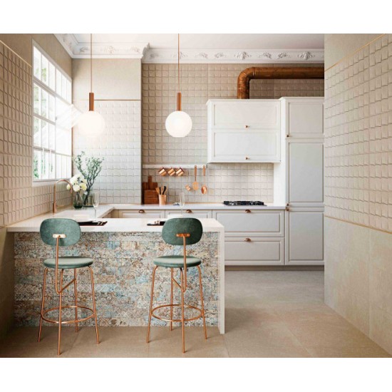 Πλακάκι Ronda Ivory Natural Rectificado 30Χ100 Ματ Aparici