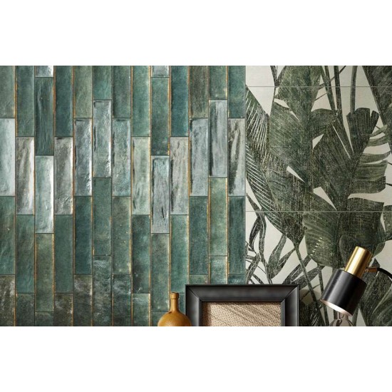 Πλακάκι Rondine 6x25 cm Soho Emerald P5-BSE-625 Πράσινο Γυαλιστερό Πλακάκι Rondine 6x25 cm Soho Emerald P5-BSE-625 Πράσινο Γυαλιστερό