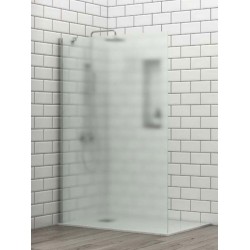 Διαχωριστικό Πάνελ Ντουζιέρας S 28F Alto 80x200 cm με Κρύσταλλο Ασφαλείας 6mm Icy Χρωμέ