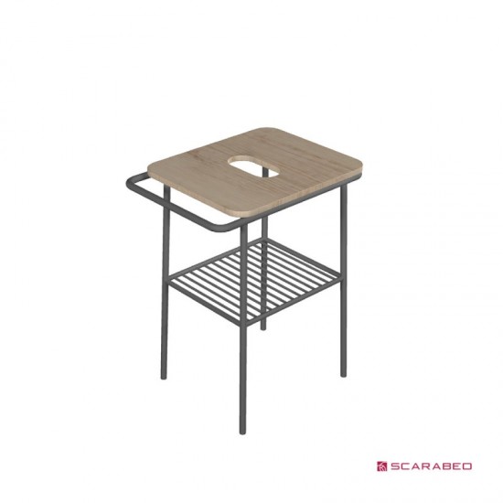 Έπιπλο Scarabeo Fuji 60 6016-8949 Rovere Χωρίς Νιπτήρα 