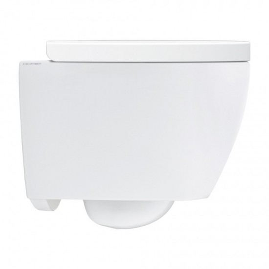 Λεκάνη Κρεμαστή Scarabeo Moon Rimless Clean Flush 552400C-300 Με Κάλυμμα Βακελίτη Soft Close Λευκή Λεκάνη Κρεμαστή Scarabeo Moon Rimless Clean Flush 552400C-300 Με Κάλυμμα Βακελίτη Soft Close Λευκή