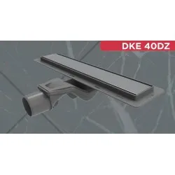 Κανάλι Ντουζιέρας 40cm DKE40DZ Silver 