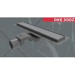Κανάλι Ντουζιέρας 50cm DKE50DZ Silver 