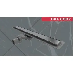 Κανάλι Ντουζιέρας 60cm DKE60DZ Silver 