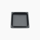 Σχάρα Duscheline Τετράγωνη Santo 15x15 mm με έξοδο Φ 100mm DU-698100 Μαύρη Ματ
