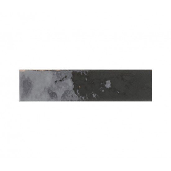Πλακάκι Rondine 6x25 cm Soho Black P5-BSB-625 Μαύρο Γυαλιστερό