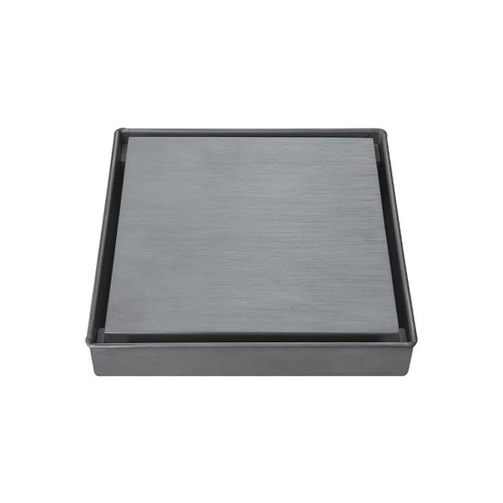 Σιφώνι Δαπέδου Orabella Square 13x13 Gunmetal