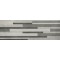 Πλακάκι Fattoamano Wall Cold Grigio Nero 20x60 cm Ντεκόρ