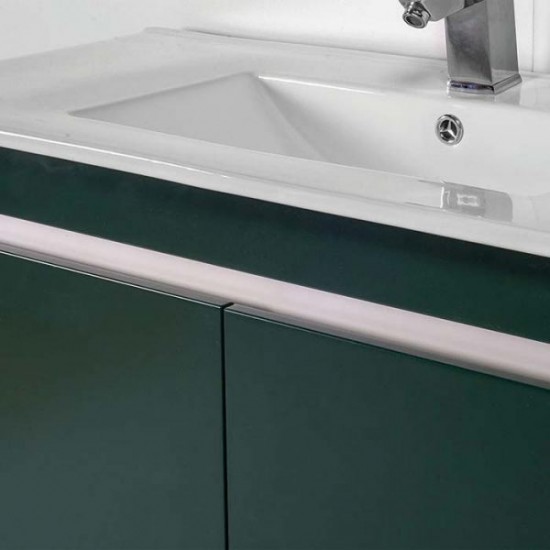 Καθρέπτης Επίπλου Μπάνιου MDF Ακρυλικός (8102) Mabo Sunny 100 cm Με Φωτιστικό 