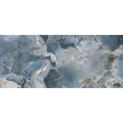 Πλακάκι Onice Reale Oceano Tagina Retificatto Γυαλιστερό 120x60 Μπλε