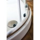 Καμπίνα Ντουζιέρας Ημικυκλική New Tema 90Χ90X180 εκ. με Κρύσταλλο Ασφαλείας NT9090R Clear Glass Χρωμέ Καμπίνα Ντουζιέρας Ημικυκλική New Tema 90Χ90X180 εκ. με Κρύσταλλο Ασφαλείας NT9090R Clear Glass Χρωμέ