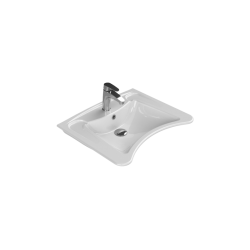 Νιπτήρας Μπάνιου ΑΜΕΑ Κρεμαστός 60x50cm Cerastyle 017100-U Λευκός