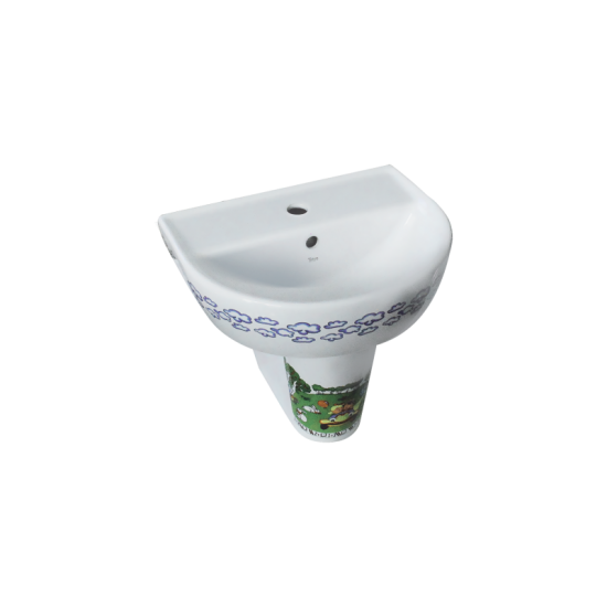 Κρεμαστός Νιπτήρας Πορσελάνης 45x35cm Cerastyle 003100-u61 Λευκό Παιδικό Κρεμαστός Νιπτήρας Πορσελάνης 45x35cm Cerastyle 003100-u61 Λευκό Παιδικό