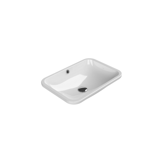 Υποκαθήμενος Νιπτήρας Πορσελάνης Cerastyle 55x40εκ 070400 Λευκό Υποκαθήμενος Νιπτήρας Πορσελάνης Cerastyle 55x40εκ 070400 Λευκό