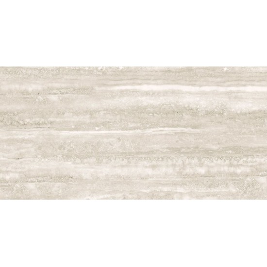Πλακάκι Travertino Grey Matt 60x120 Rettificato Porcellanato Δαπέδου Karag