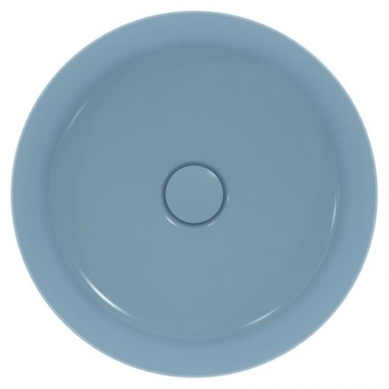 Νιπτήρας Μπάνιου Πορσελάνης Ideal Standard Ipalyss E1398X8 Κυκλικός Επικαθήμενος 40 x 40 cm χωρίς Οπή για Βρύση Νιπτήρας Μπάνιου Πορσελάνης Ideal Standard Ipalyss E1398X8 Κυκλικός Επικαθήμενος 40 x 40 cm χωρίς Οπή για Βρύση