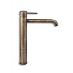 Outlet Μπαταρία Νιπτήρος Αναμεικτική Etna Modea Minimal Brushed Bronze 00-07013/BR Ψηλή