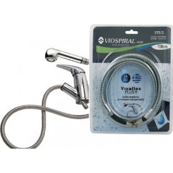 Σπιράλ Κουζίνας με Πλέξη Χρωμέ ΒΤ 150cm 00-375/S