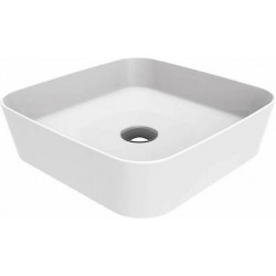 Επικαθήμενος Νιπτήρας Μπάνιου Πορσελάνης LP040 Creavit 40x40cm White