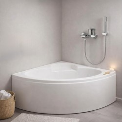 Μπανιέρα Γωνιακή Sanitec Lydia 568 L ένθετη ή με ποδιά 165 x 100 cm Μπανιέρα Γωνιακή Sanitec Lydia 568 L ένθετη ή με ποδιά 165 x 100 cm