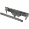 ΚΑΝΑΛΙ ΝΤΟΥΖ. ΤΟΙΧΟΥ STAINLESS STEEL 95 CM Φ50 APZ5 TWIN ΓΙΑ ΣΧΑΡΑ & ΠΛΑΚΑΚΙ