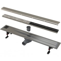 ΚΑΝΑΛΙ ΝΤΟΥΖ. STAINLESS STEEL 75 CM Φ50 ΓΙΑ ΣΧΑΡΑ & ΠΛΑΚΑΚΙ FIT AND GO ΚΑΝΑΛΙ ΝΤΟΥΖ. STAINLESS STEEL 75 CM Φ50 ΓΙΑ ΣΧΑΡΑ & ΠΛΑΚΑΚΙ FIT AND GO