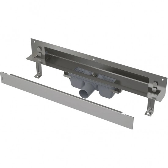 ΚΑΝΑΛΙ ΝΤΟΥΖ. ΤΟΙΧΟΥ STAINLESS STEEL 95 CM Φ50 APZ5 SHADE MATT STEEL ΚΑΝΑΛΙ ΝΤΟΥΖ. ΤΟΙΧΟΥ STAINLESS STEEL 95 CM Φ50 APZ5 SHADE MATT STEEL