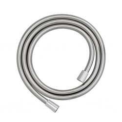 ΣΠΙΡΑΛ ΛΟΥΤΡΟΥ PVC 1,5m CHROME ΣΕ ΚΟΥΤΙ