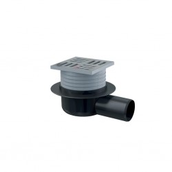 ΣΙΦΩΝΙ ΔΑΠΕΔΟΥ 105 χ105 mm STAINLESS STEEL ΣΧΑΡΑ Φ50 ΣΙΦΩΝΙ ΔΑΠΕΔΟΥ 105 χ105 mm STAINLESS STEEL ΣΧΑΡΑ Φ50