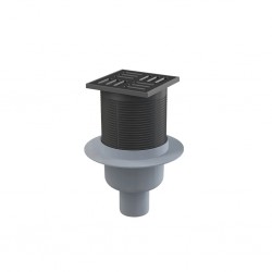 ΣΙΦΩΝΙ ΔΑΠΕΔΟΥ ΤΕΤΡ. ΣΧΑΡΑ ΙΝΟΧ 10,5 X 10,5 CM MATT BLACK Φ50 ΚΑΘΕΤΗ ΕΞΟΔΟΣ, SMART ΣΙΦΩΝΙ ΔΑΠΕΔΟΥ ΤΕΤΡ. ΣΧΑΡΑ ΙΝΟΧ 10,5 X 10,5 CM MATT BLACK Φ50 ΚΑΘΕΤΗ ΕΞΟΔΟΣ, SMART