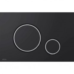 ΠΛΑΚΑ ΧΕΙΡΙΣΜΟΥ ΤΗΙΝ BLACK MATT - ΚΥΚΛ. ΧΡΩΜΕ POLISHED